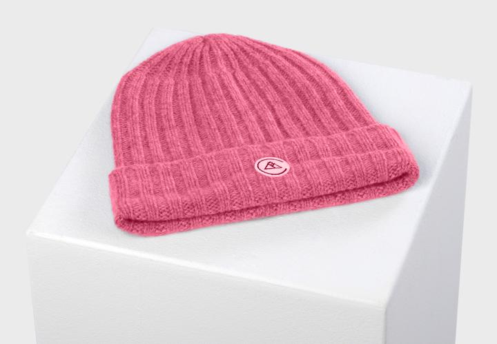 Produktbild Cash-Mere Kaschmir Rib Mütze (One Size)