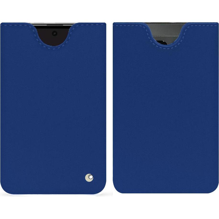Noreve Lederschutzhülle (Google Pixel Fold), Smartphone Hülle, Blau