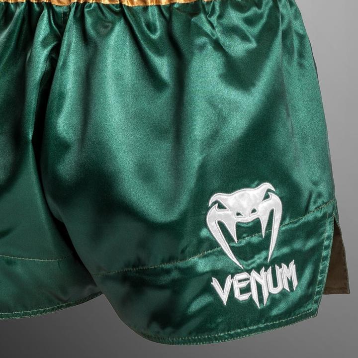 Produktbild Venum Muay Thai Shorts Classic Grün/Gold XS (XS)