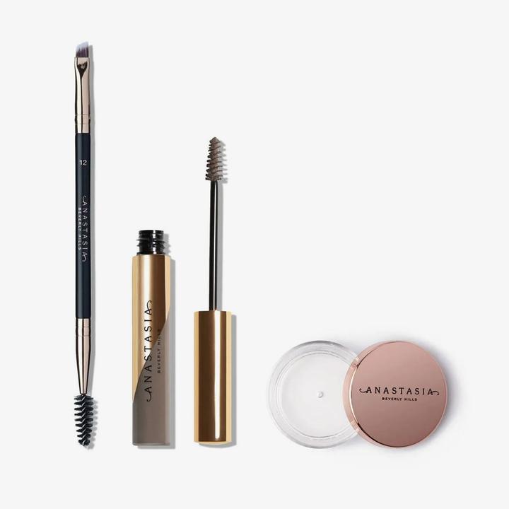 Actual product image Anastasia Beverly Hills Full & Feathered Brow Kit - Medium Brown (Medium Brown)