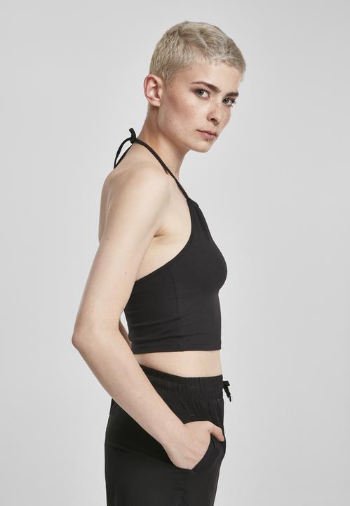 Actual product image Urban Classics Ladies Cropped Neckholder Top 2-Pack (XL)