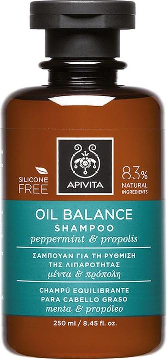 Apivita Oil Balance Shampoo 250ml (250 ml, Flüssiges Shampoo)