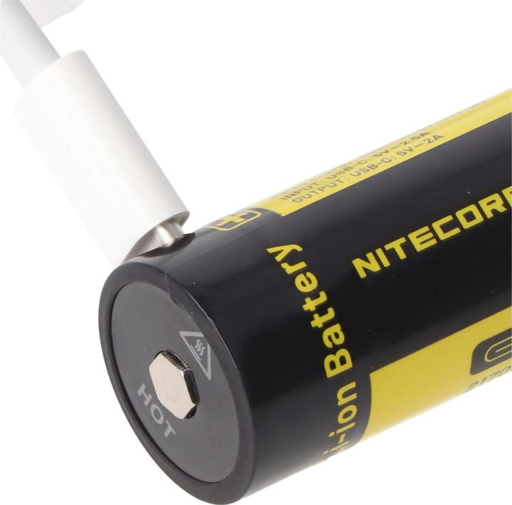 Actual product image Nitecore NL2150RX (1 pcs., 21700, 5000 mAh)
