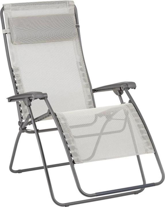 Lafuma Fauteuil relax RSXA Clip XL seigle II piètement titane (90 cm)