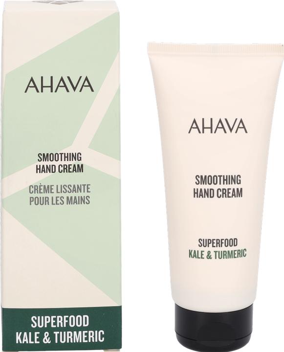 Produktbild Ahava Superfood Smoothing Hand Cream "Kale & Turmeric" - Glättend und nährende Handcreme (100 ml)