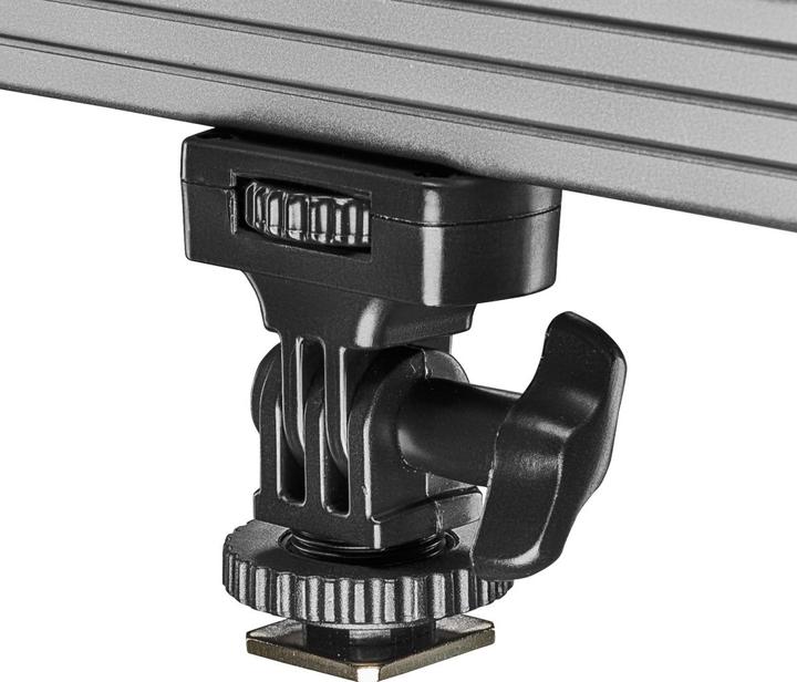 Actual product image Walimex LED Niova 150 Bi Color 15W LED light plus power supply unit (Video light)