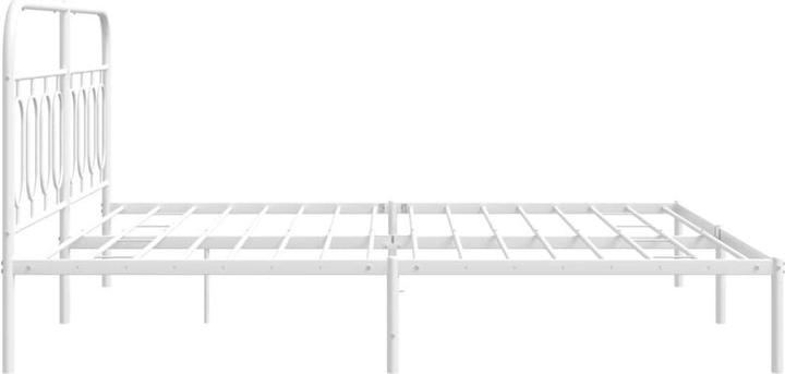 Actual product image VidaXL Bed frame with headboard (180 x 200 cm)