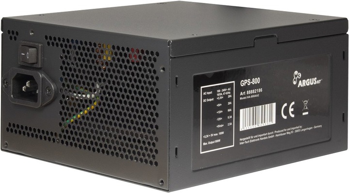 Actual product image Intertech Argus (800 W)