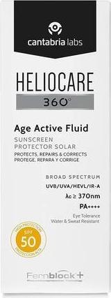 Produktbild Heliocare 360 Age Active Fluid Spf50 50ml (Sonnencreme Gesicht, SPF 50, 50 ml)