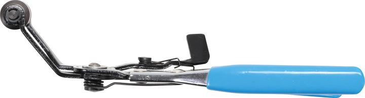 Actual product image BGS Hose Clamp Pliers Bent Type with Ratcheting Function 220 mm (220 mm)