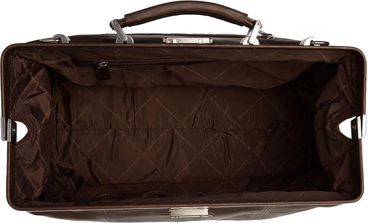 Immagine prodotto The Vegan Cow Chesterfield Marca Leren Weekendtas Bruin Texel (21 l)