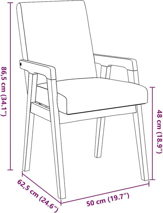 Image du produit vidaXL Esszimmerstuhl