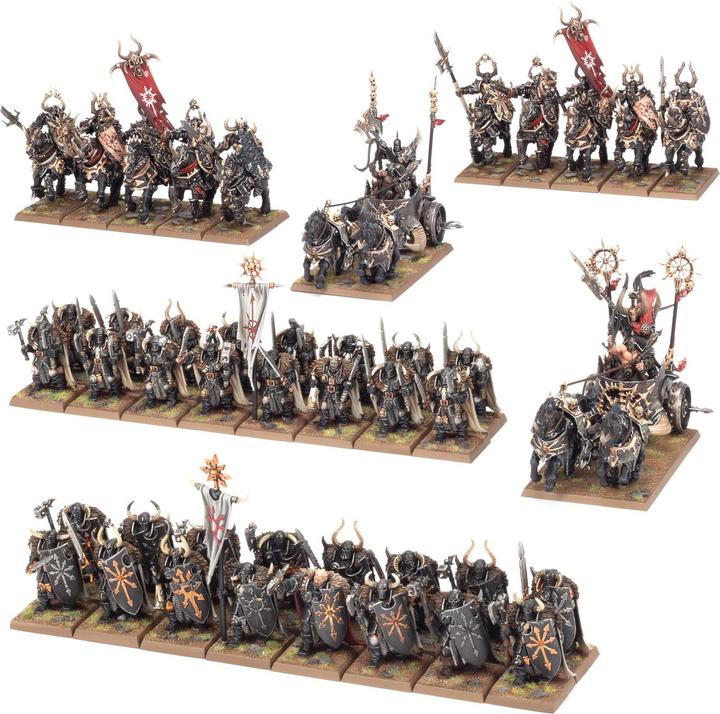Actual product image Games Workshop Warhammer ToW - Warriors of Chaos : Battalion (Plastic)