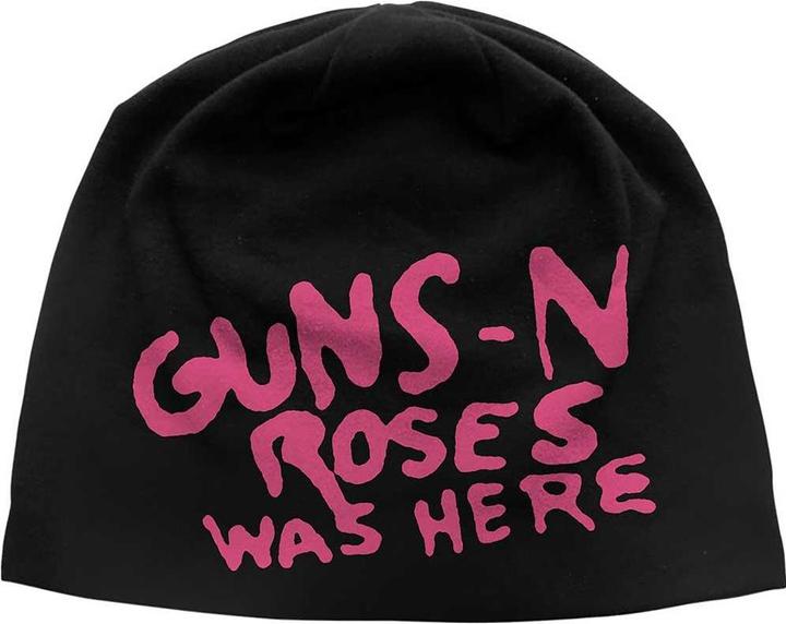 Actual product image Guns N Roses Unisex Adult Was Here Beanie