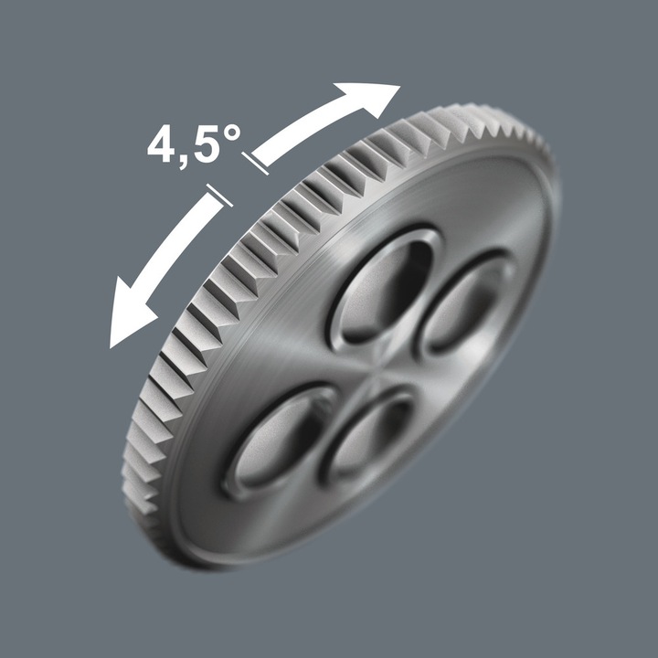 Productafbeelding Wera Handgreep Bits Handhouder, Rapidaptor+Ratchet 416 RA (1/4")