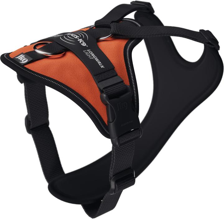 Produktbild Julius-K9 K9 Longwalk light sele w/trackerpocket,UV Orange,S (S, Hund, Allgemein)