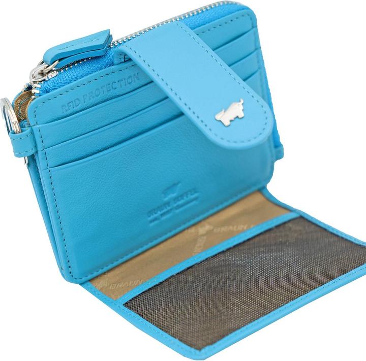 Immagine prodotto Braun Büffel Porta carte di credito Joy con protezione RFID in pelle 11 cm