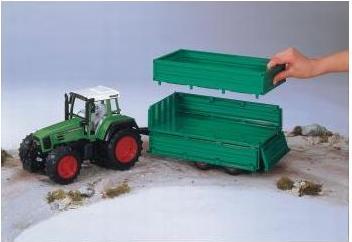 Produktbild Bruder Tandemachs Transportanhänger
