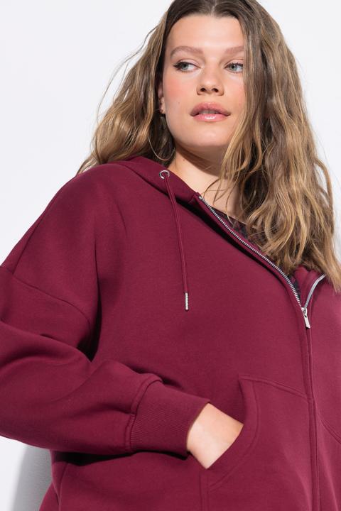 Produktbild Studio Untold Hoodiejacke, oversized, Kapuze (56)