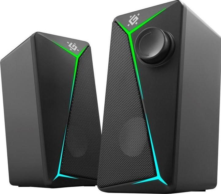 Image du produit Defender GLOSNIKI PC J5 2.0 6W LED USB CZARNE 65965