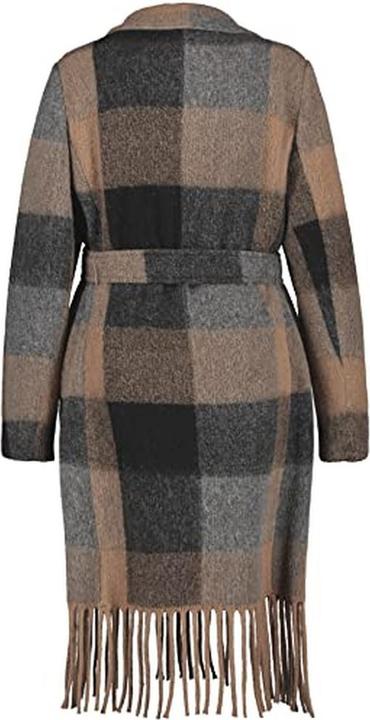 Actual product image Samoon Woolen Tartan Coat