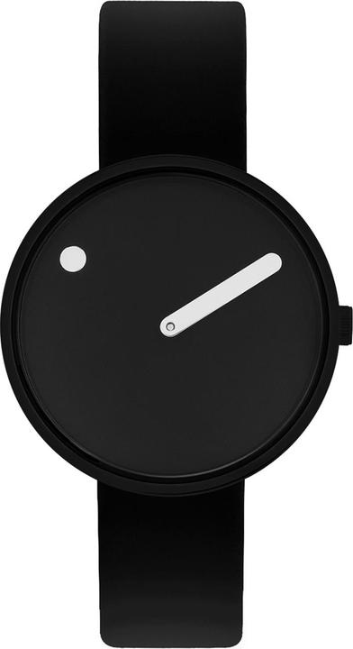 Immagine prodotto Picto 34061-4114B Black Unisex 34mm 5ATM (Orologio da polso analogico, 34 mm)