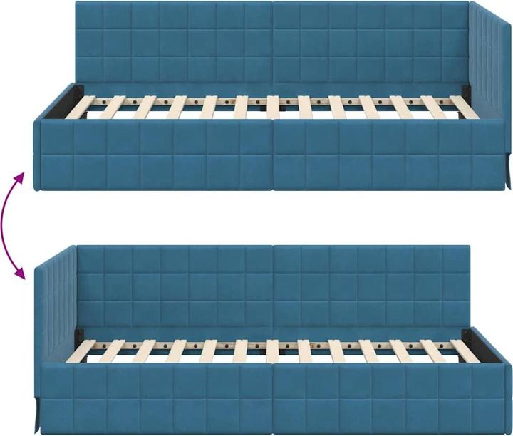 Image du produit vidaXL Eckbett (100 x 200 cm)
