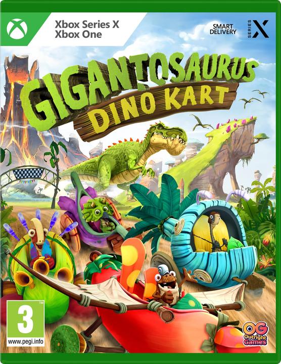 Actual product image Game Gigantosaurus: Dino Kart (Xbox Series X, DE)