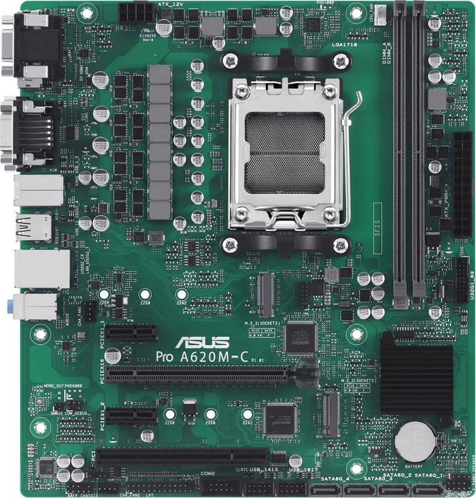 ASUS PRO A620M-C-CSM (AM5, AMD A620, mATX)