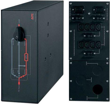 Produktbild APC ServiceBypassPanel SUA / SURT-D schwarz 4HE Rack/Tower Umbau