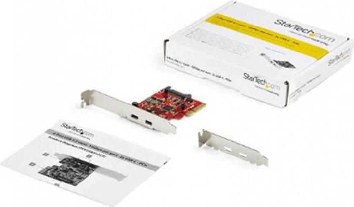 Image du produit StarTech .com 2 ports 10Gbps USB C PCIe Card Adapter