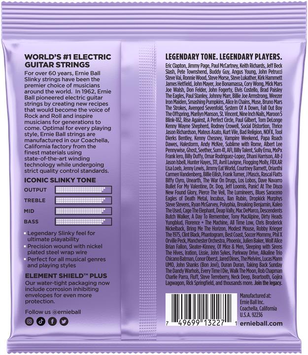 Produktbild Ernie Ball Saitensatz, Slinky Nickel, Ultra 10-48, 3er-Pack (6 x, E-Gitarre, 0.05")