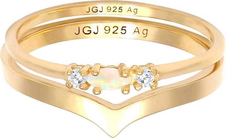 Produktbild Elli Opal, Ring Set (58, 925 Silber)