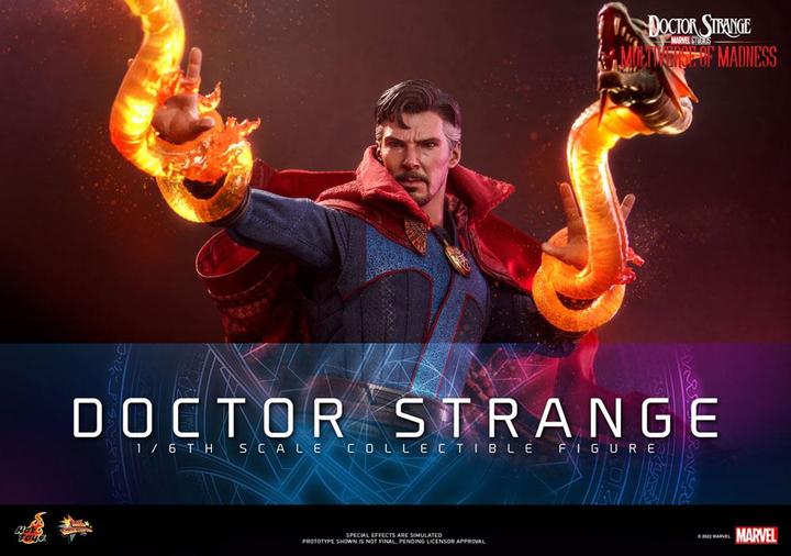 Actual product image Hot Toys Doctor Strange in the Multiverse of Madness figurine Movie Masterpiece 1/6 Doctor Strange 31 cm