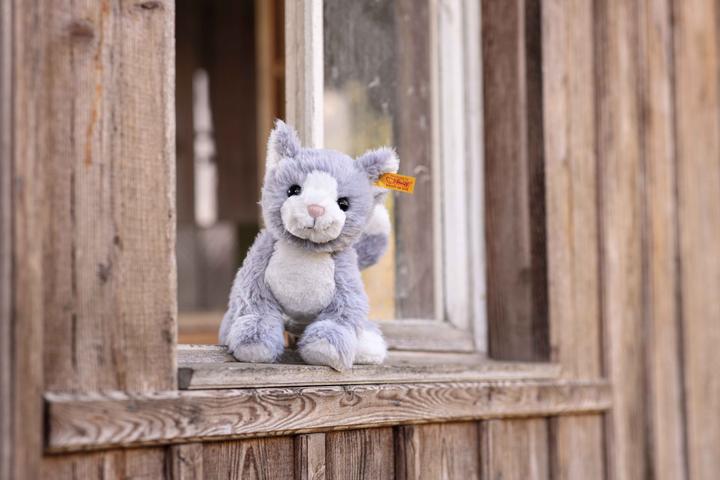 Image du produit Steiff Cassie chat bleu clair 26cm (26 cm)
