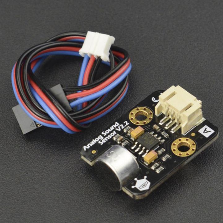 Actual product image DFRobot Gravity Analogue Microphone Sound Sensor