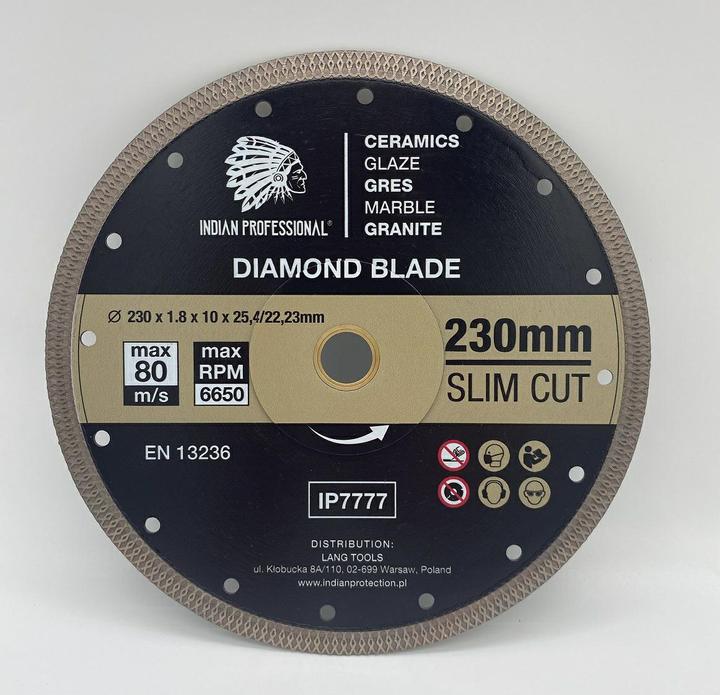 Produktbild GCS Tarcza Diamentowa 230mm Slim Cut Indian Professional