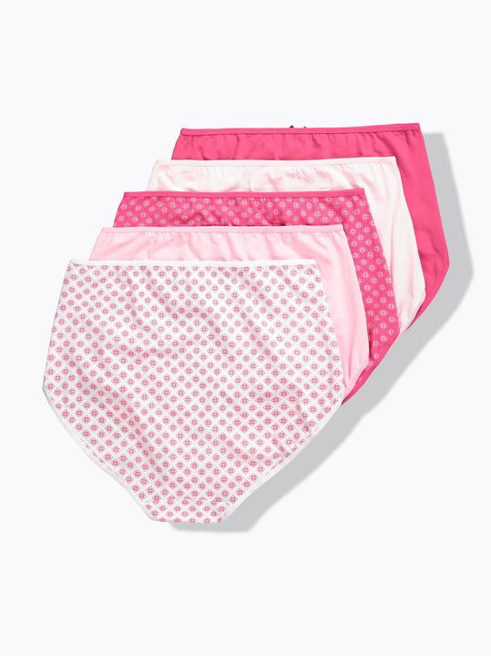 Produktbild Ulla Popken Maxislips, 5er-Pack, Ornamente/einfarbig (58, 5er Pack)