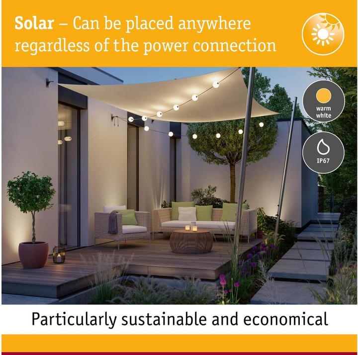 Produktbild Paulmann Solar Lichterkette Taina (0.10 m)