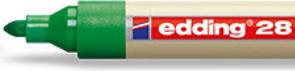 Image du produit Edding Marqueur pour tableau blanc 28 EcoLine (Vert, 3 mm, 1 x)