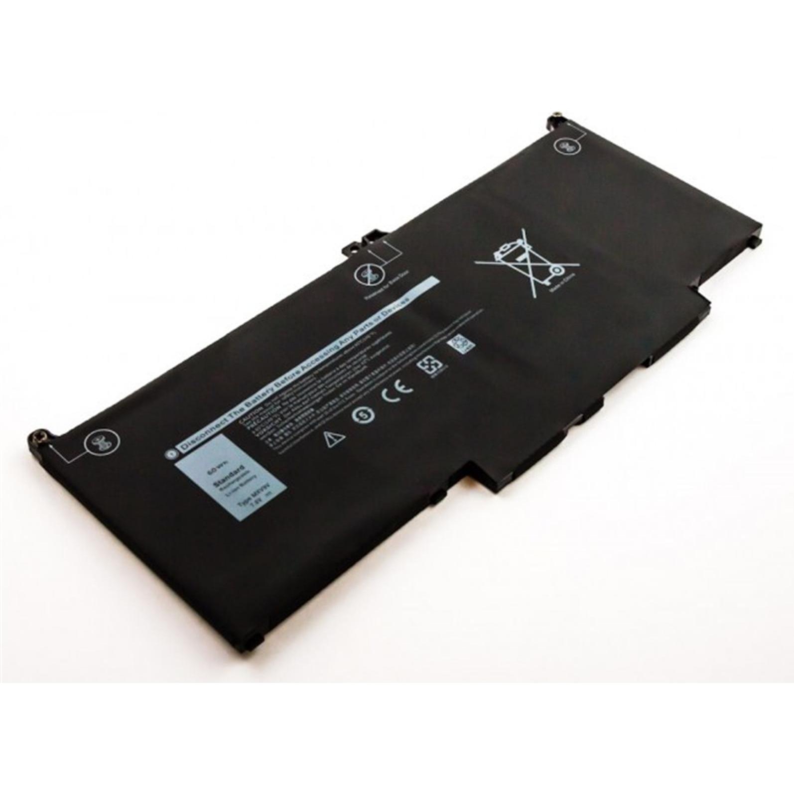 AGI Akku kompatibel mit Dell 451-BCPK (1 Zellen, 7400 mAh), Notebook Akku, Schwarz