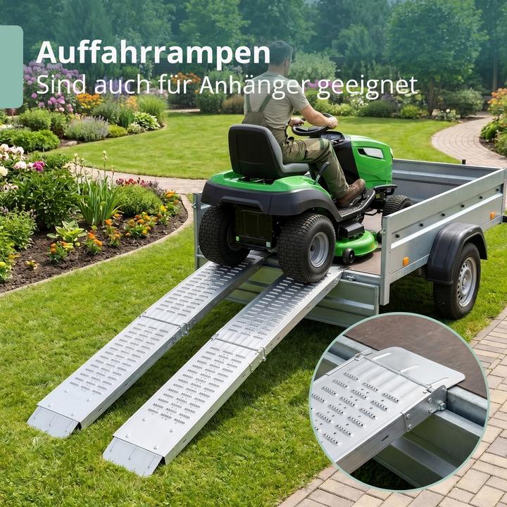 Produktbild Relaxdays 2x Auffahrrampe