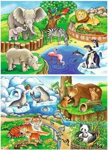 Image du produit Ravensburger Les animaux au zoo (12 pièces)