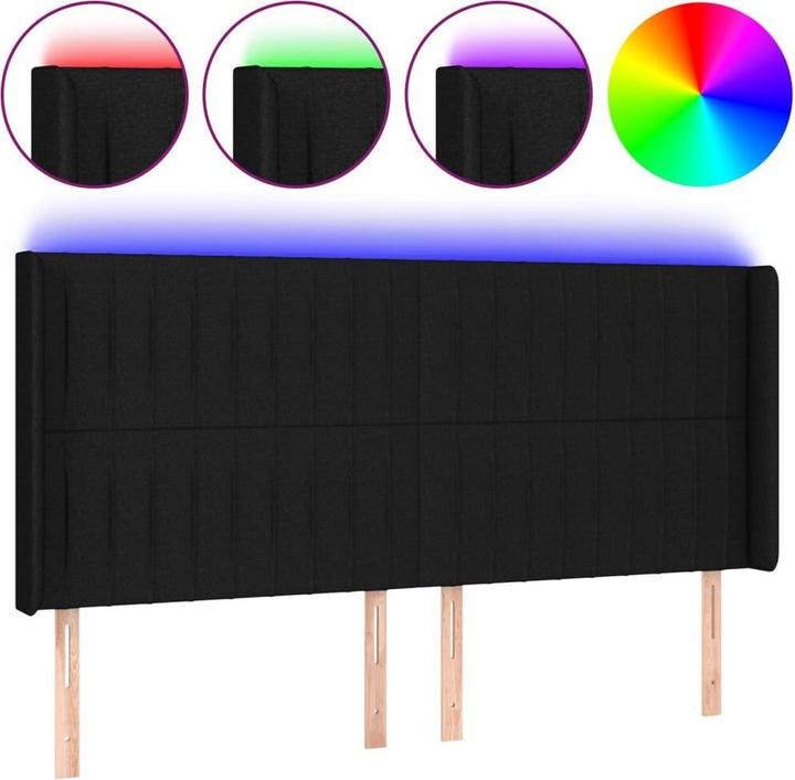 Image du produit vidaXL LED Kopfteil (163 x 16 x 128 cm)