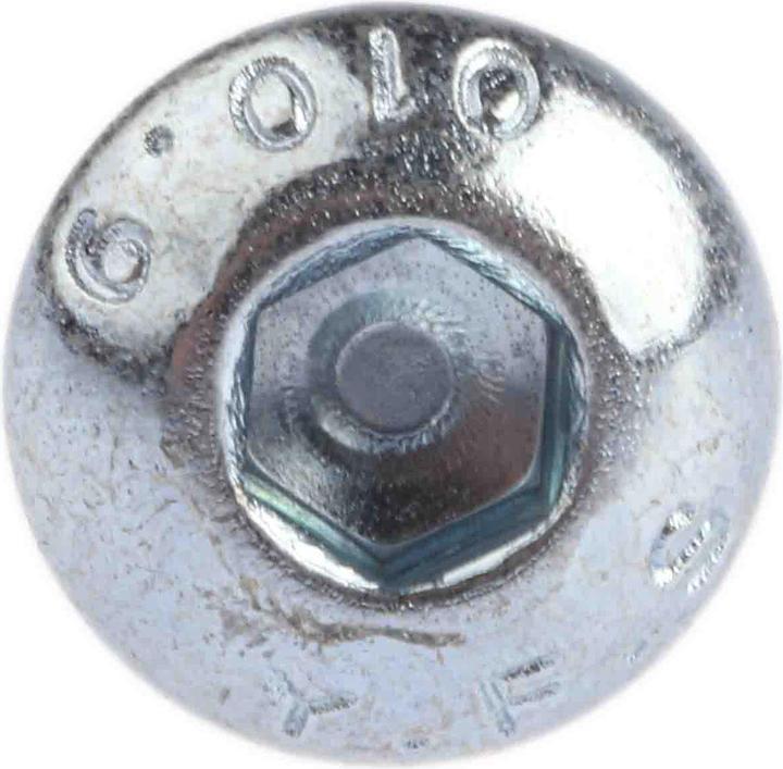 Produktbild RS PRO Schrauben Linsenkopf ISO7380 M6x12mm