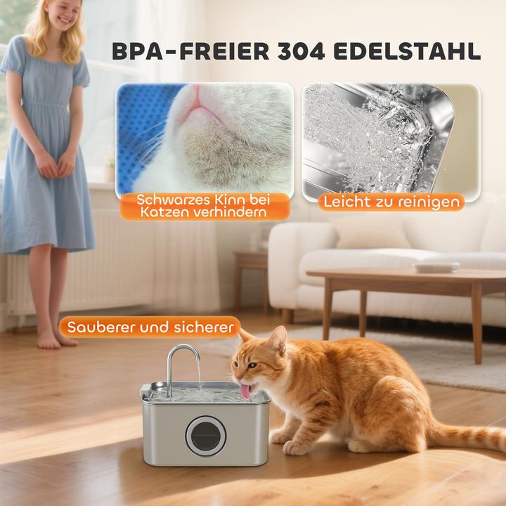 Produktbild PawHut Katzenbrunnen (3.20 l)