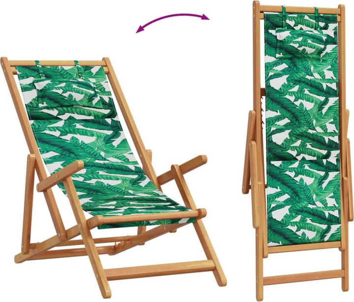 Immagine prodotto vidaXL Strandstuhl (127 cm)