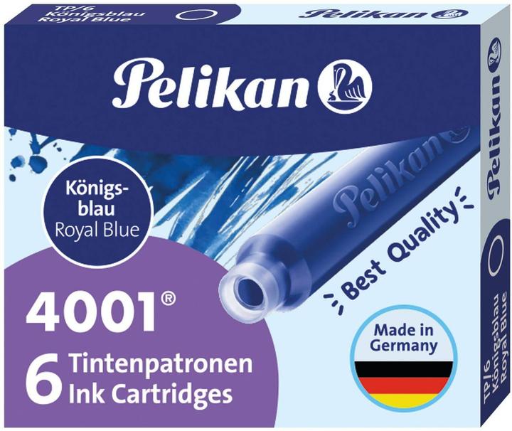 Pelikan 4001 Tp/6 (Blue, 6 pcs.)