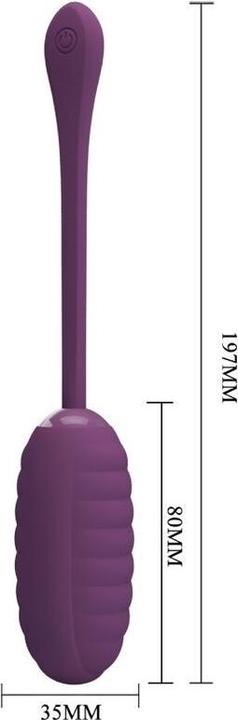 Immagine prodotto Pretty Love Casper Ovetto Vibrante Ricaricabile Viola