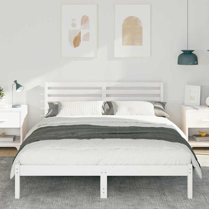 Image du produit vidaXL Plattformbettgestell (150 x 200 cm)